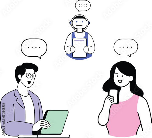 Customer Service Assisted by Artificial Intelligence.