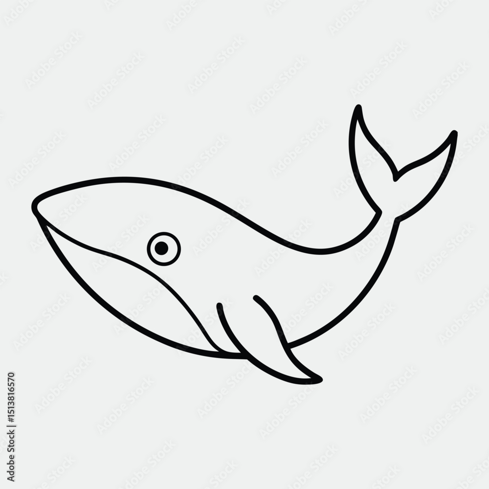 Obraz premium shark vector illustration