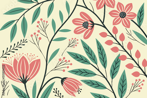 seamless floral pattern