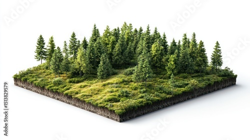 Forest ecosystem cube