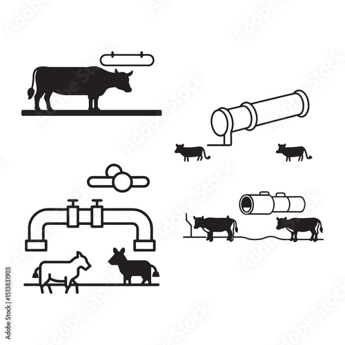 Cattle Farming Pipeline System for Efficient Animal Management