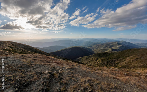 Razorback Walking Track, Mount Feathertop – Alpine Ridge Hike Landscape in Victoria’s High Country, Australia