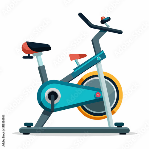 sport bike on a white background