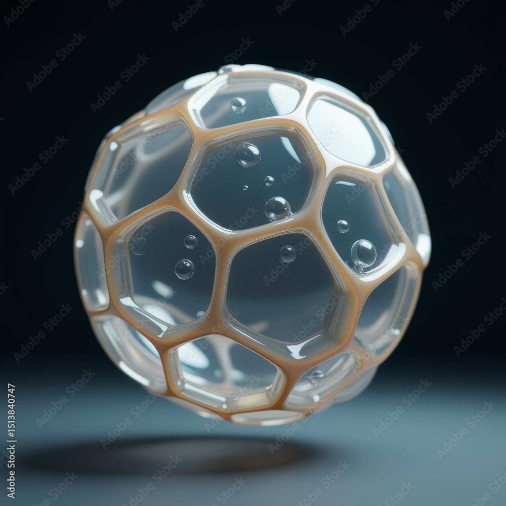 Naklejka premium abstract alien materials