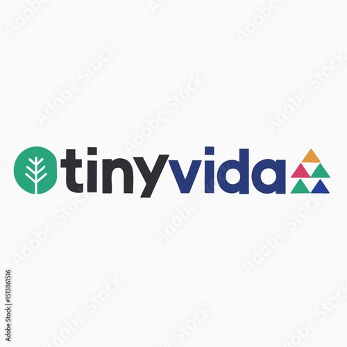 Tiny House Logo Design – Minimalist Home Icon for Eco Living & Micro Housing Brand