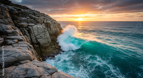 wave and rock 