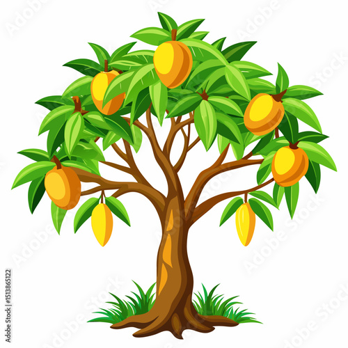 orange tree with fruits