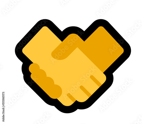Handshake illustration 