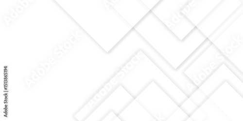 Abstract background seamless with lines and technology square triangle geometric texture background. White geometric minimal and rectangle shape banner design. Modern background used about technology.