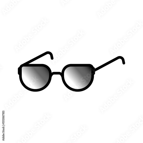 glasses, icon, ocular, sun, vector, man, illustration, summer, dark, cool, beach, fashion, isolated, frame, black, metal, hipster, medicine, eye, web, sunglasses, old, modern, care, vision, clothing, 