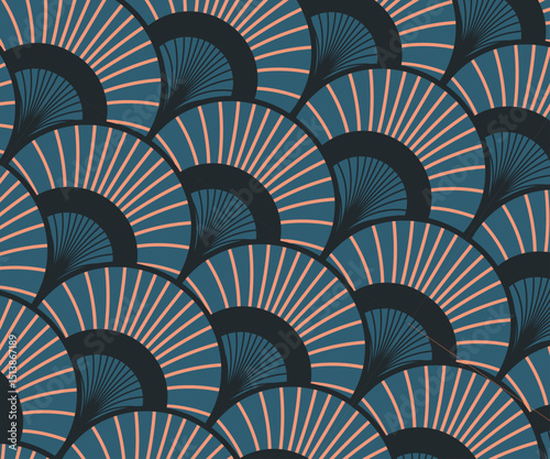 Vintage-Inspired Colorful Line Art Pattern with Faded Texture and Subtle Material Look – Perfect for Wrapping or Fabric Design