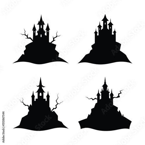 silhouette of a buddhist temple