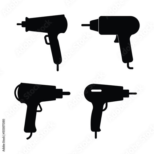 set of dilmesin on white background