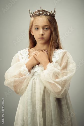 Girl Wearing Crown