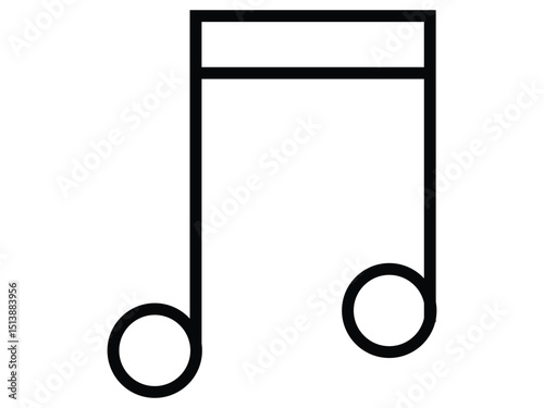 audio music vector icon