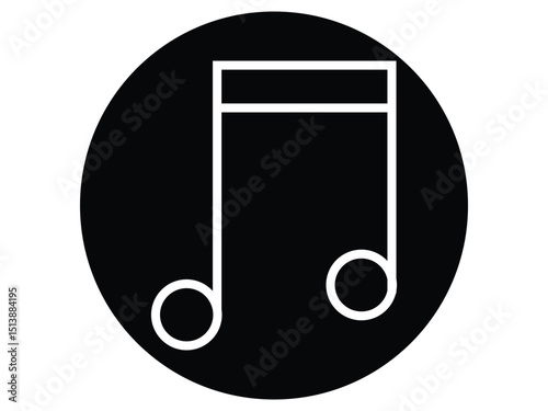 audio music vector icon