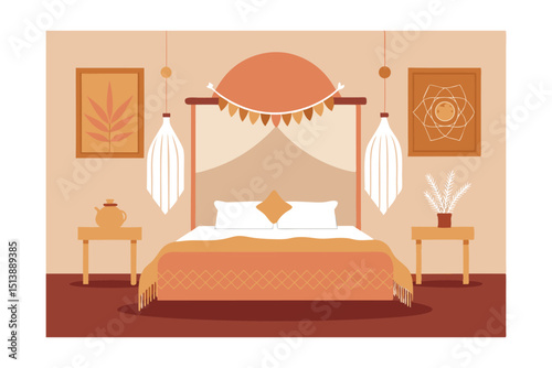 interior of a bedroom