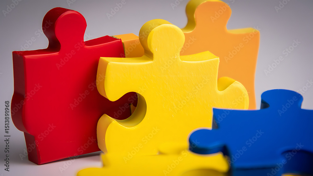 Obraz premium puzzle pieces