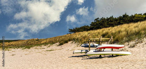 Fototapeta Naklejka Na Ścianę i Meble -  Der Südstrand auf der Insel Hiddensee, Rügen, Mecklenburg-Vorpommern, Deutschland