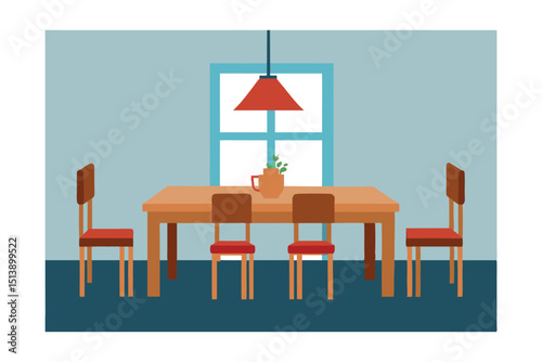 table and chairs