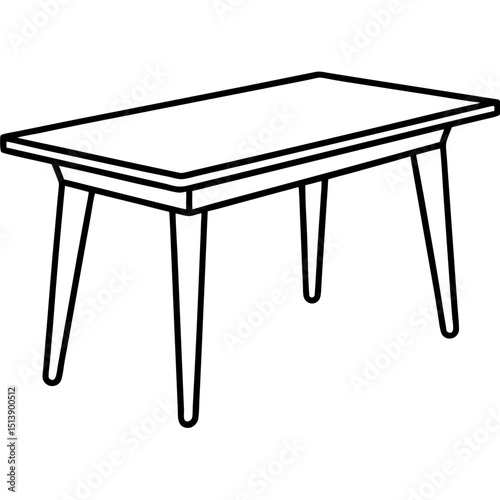 old wooden table