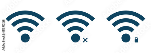 WIFI internet sign icon in flat style. Wi-fi wireless technology vector. Network wifi business,WIFI Icon in flat style. wifi symbol. wifeless simple icons vector. wifi icon sheet, vector wifi icon. 