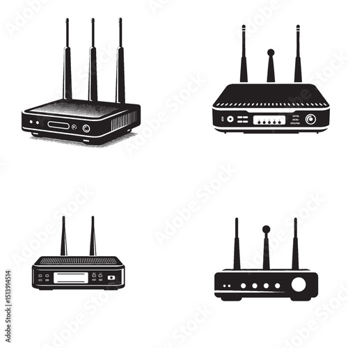 Router Silhouette