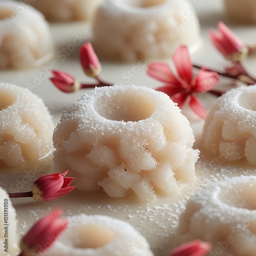 Crimson Petals & Coconut Dreams photo