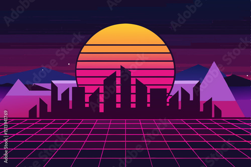 night city landscape