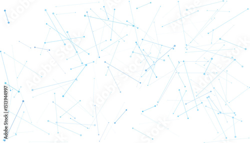 Technology circuit board electronics digital banner blue line pattern vector design
