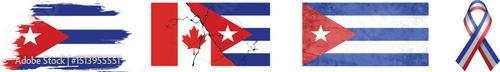 Collection of various with meaningful cuba flags.