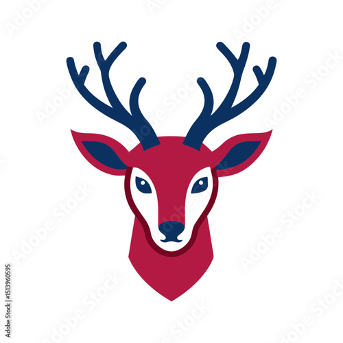 deer head vector illustration