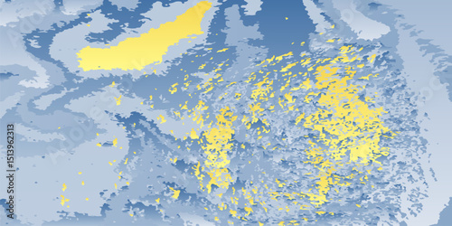 Heterogeneous chaotic background. Torn abstract background. Vector illustration