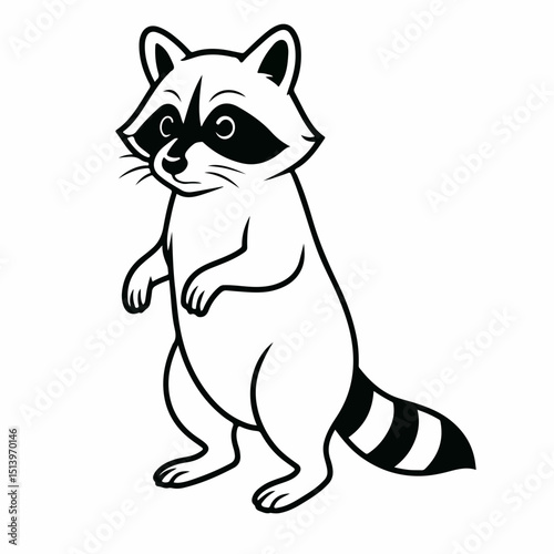 Cute domestic kitten cartoon vector illustration