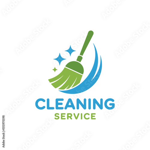 Unique cleaning logo Modern and minimalist vector and abstract logo