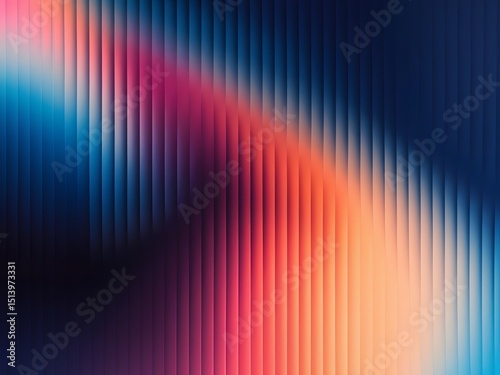 Papier peint Fractal Glass Gradients Texture