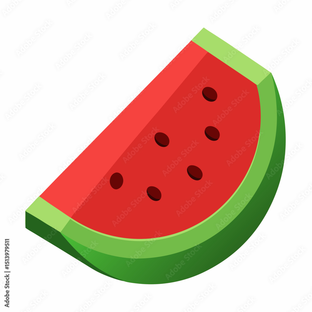 watermelon slice isolated on white watermelon slice isolated on white