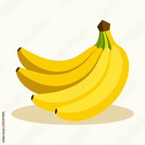 vector illustration of a banana