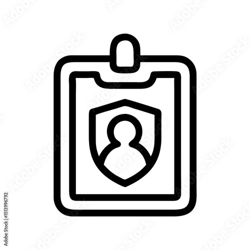 Id card access control badge identification security pass employee identity verification system