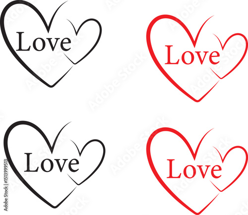 red heart shape, set of hearts, set of red hearts, set of hearts, hearts icon, heart, love, valentine, hearts, vector, shape, symbol, day, design, illustration, pattern, set, icon, pink, romance, art,