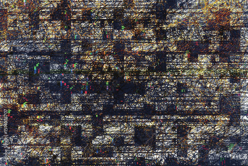 glitch pattern abstract background