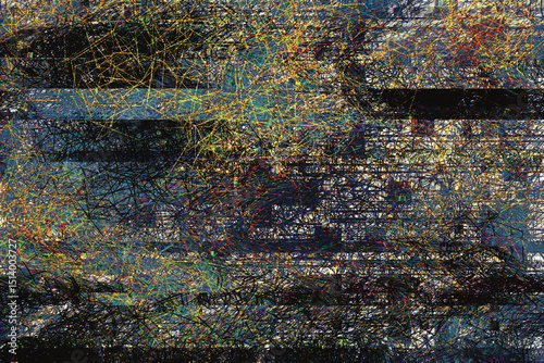 glitch pattern abstract background
