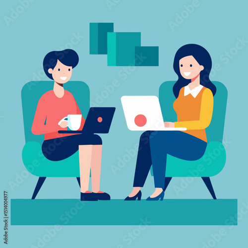 business people working together