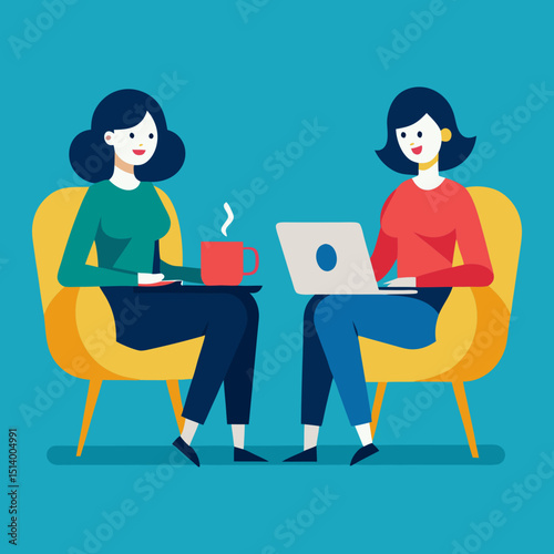 business people in cafe