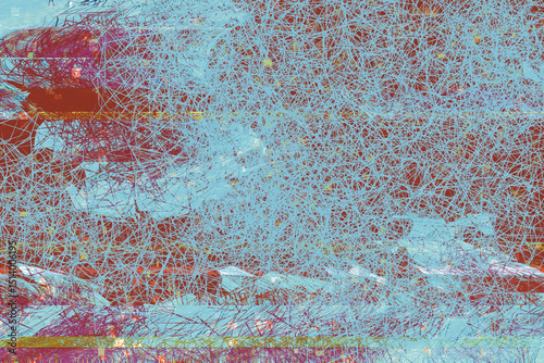 glitch pattern abstract background noise blue red retro texture