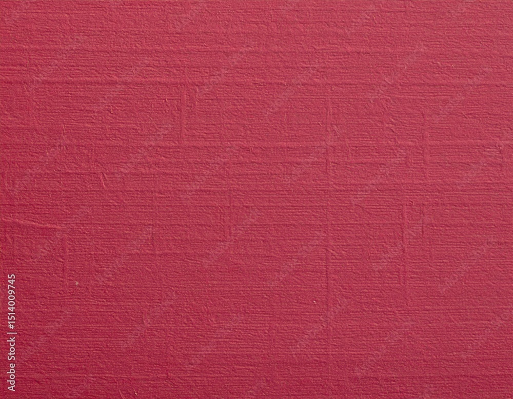 Fototapeta premium Dark red paper texture close view background, red paper pattern for presentations