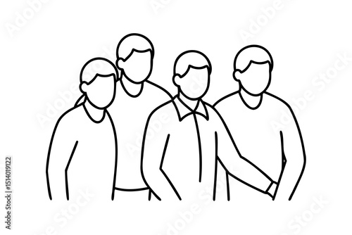 Teamwork collaboration group people unity support togetherness