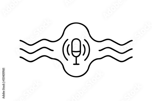 Sound waves microphone audio recording voice communication