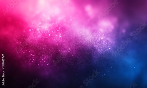 Blurred color gradient purple pink blue grainy color gradient background dark abstract backdrop banner poster card wallpaper website header design