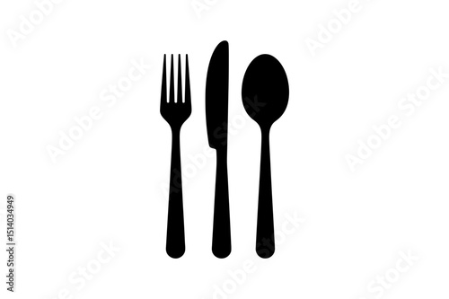 Fork knife and spoon cutlery set dining silverware